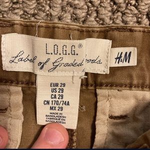 29” waist H&M khakis